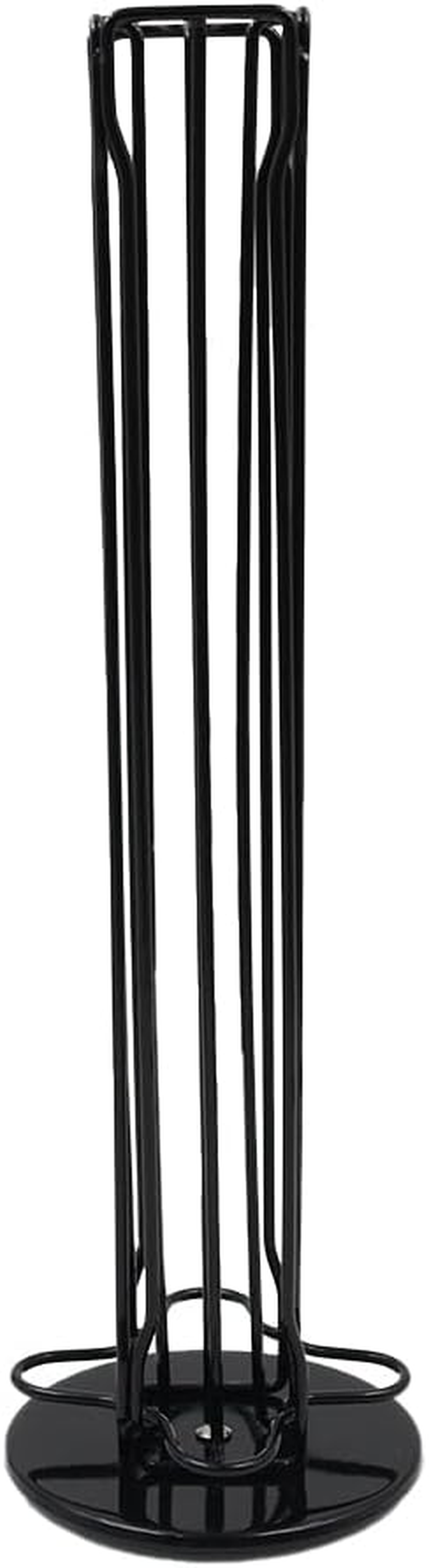 Sarini Black Coffee Pod Holder Compatible with Nespresso Classic, 40 Pack Stainless Steel Rotating Coffee Pod Holder image number 2