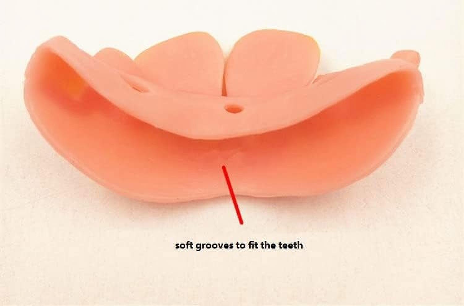 DPWOUM 1Pc White Fake Teeth Fake Teeth for Dogs,Dog Toys,Funny Dog Teeth Braces, Dog Christmas Costume Suitable Dog Chew Toys Pet Supplies