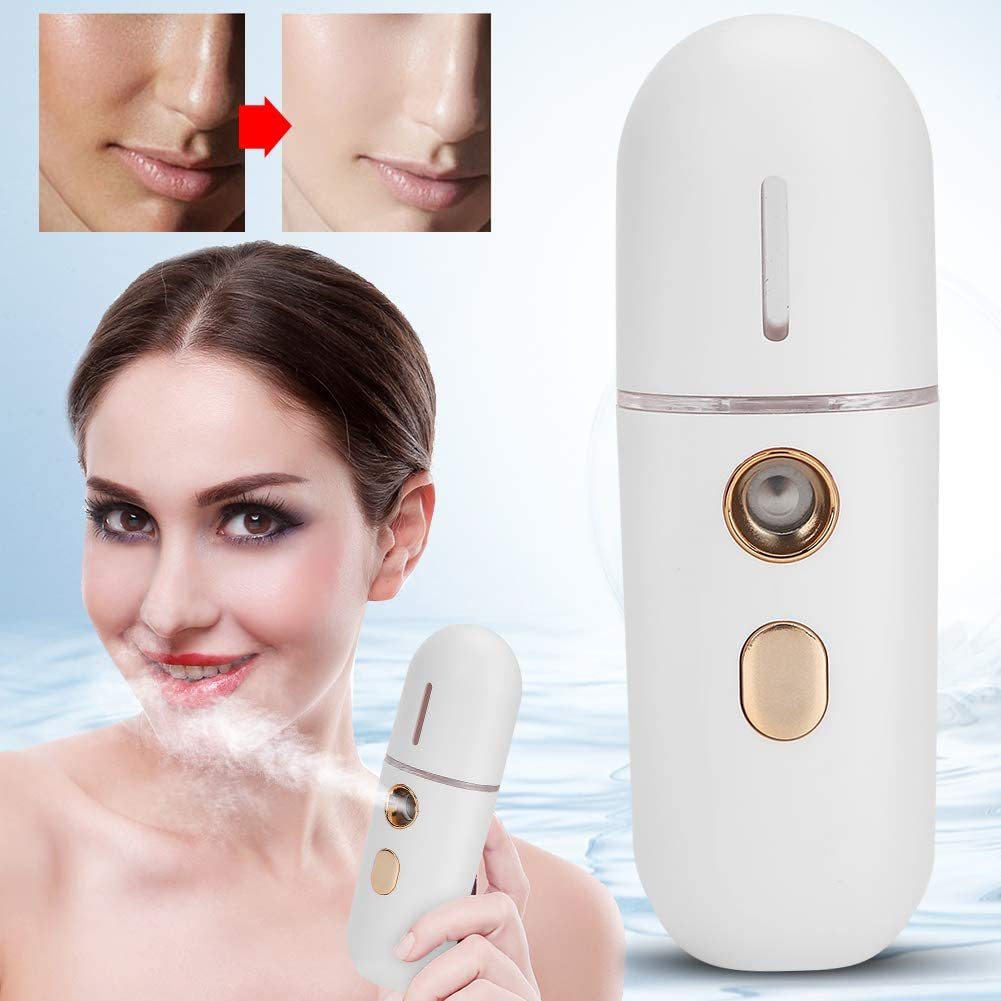 Face Mist Sprayer, Face Steamer, Nano Face Mist Spray Moisturizing Portable for Women Girls image number 6