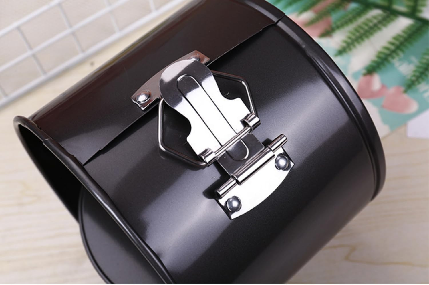 WUWFKUI 4Pcs Cake Moulds Nonstick Springform Pan,With Removable Bottom Tall round Cheesecake Pan Set Size of 10Cm, 12Cm, 14.5Cm, 17Cm image number 6