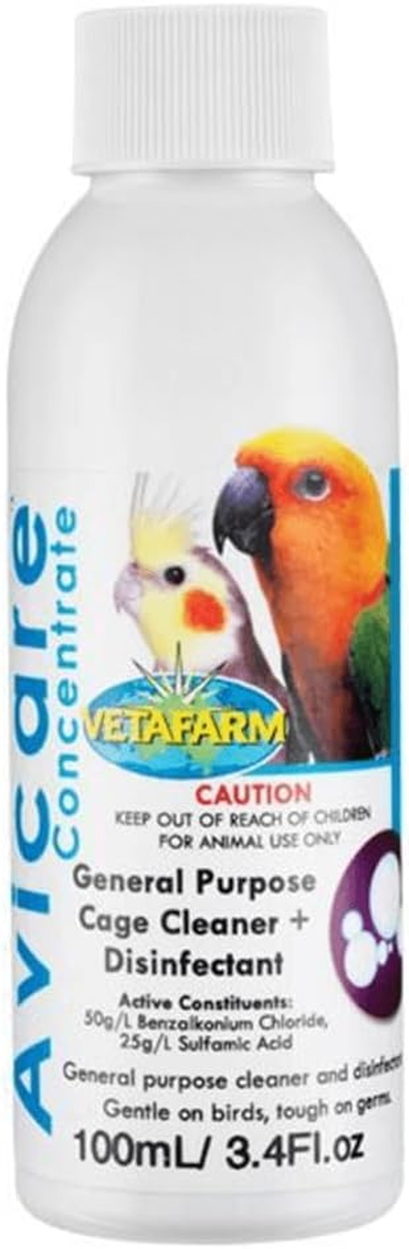 Vetafarm Cleaner and Disinfectant, 100 Ml image number 1