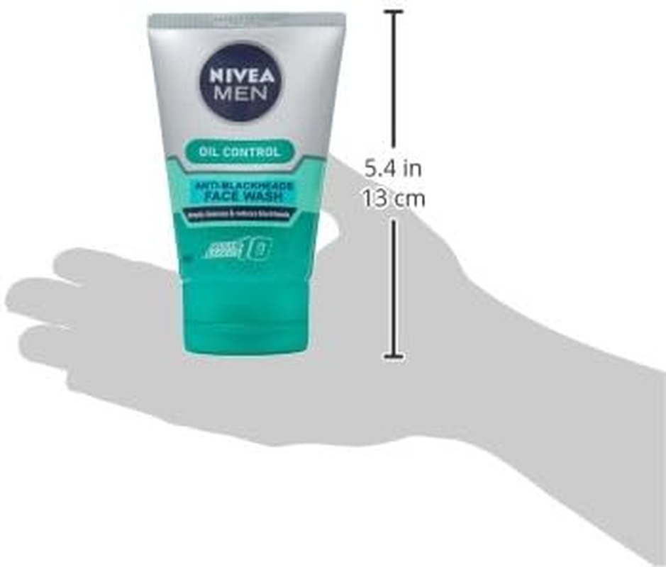 Nivea Men Clear Effect Oil Control Face Scrub 100 Ml image number 1