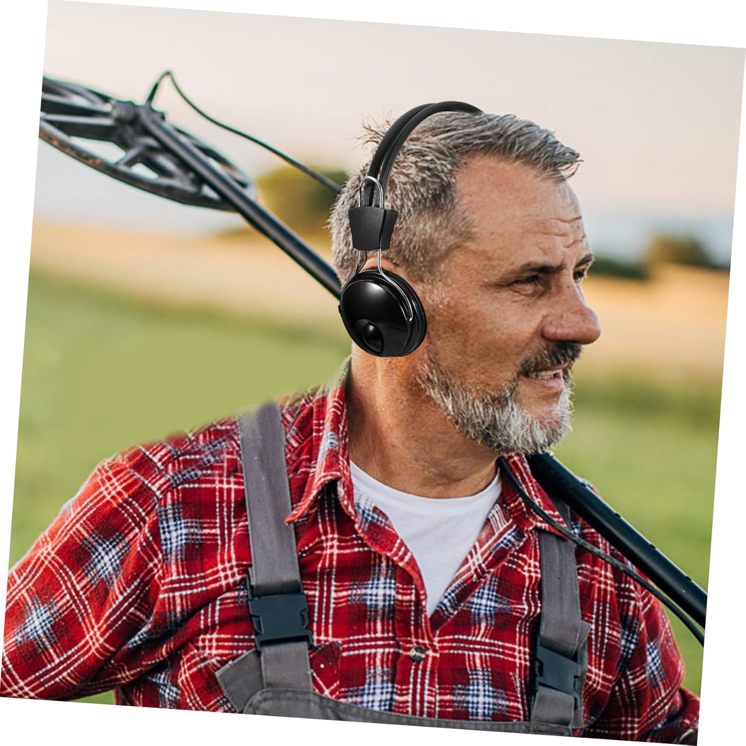 LALAFINA Metal Detector Headphone and Metal Finder Accessory for Gold Search Adjustable Portable Detecting Headset Compatible with Treasure-Hunting Devices High Precision Audio for Outdoor image number 6