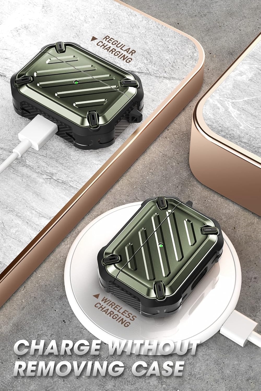 SUPCASE UBPRO CASE for AIRPODS (Darkgreen)