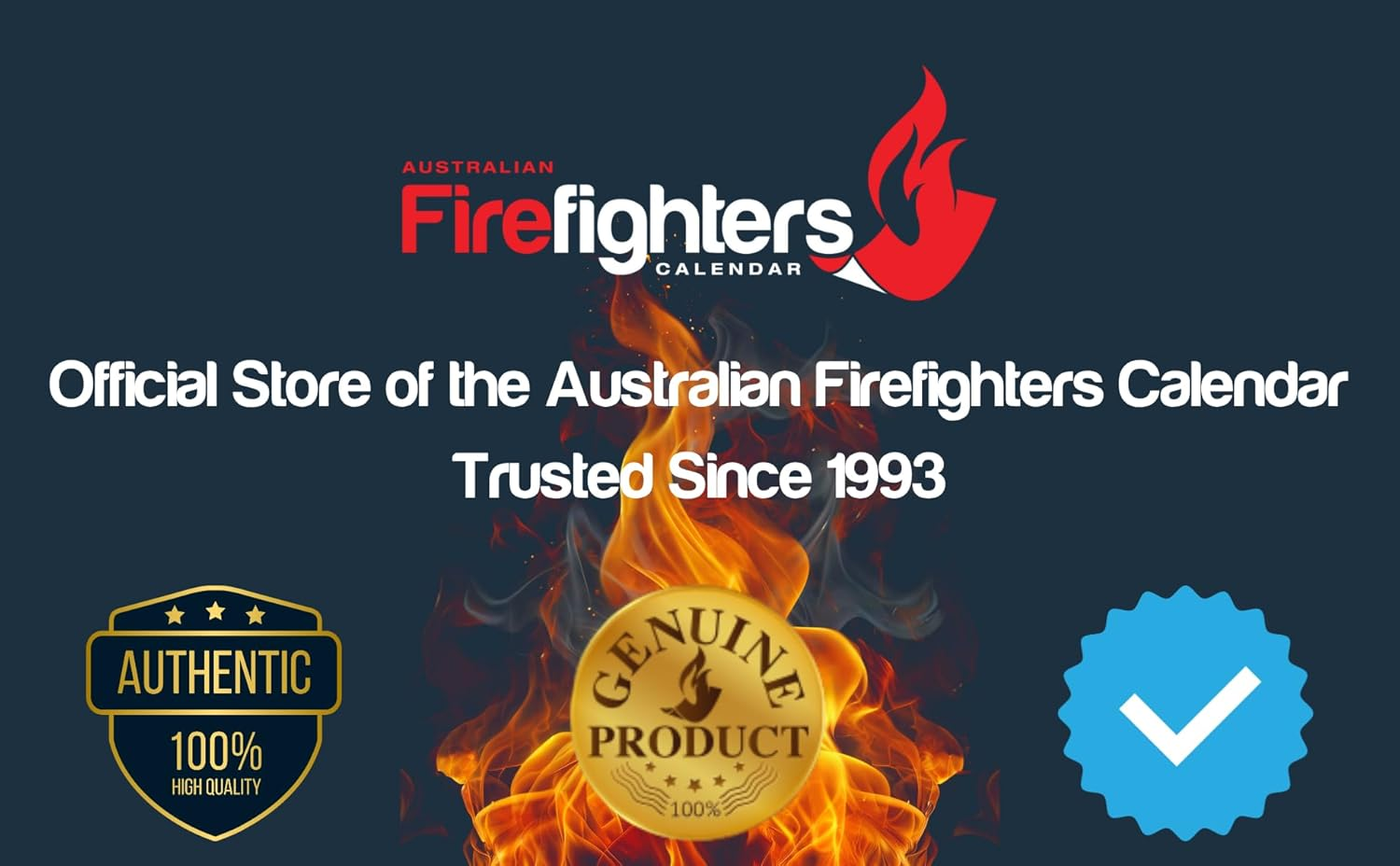 Australian Firefighters Calendar 2026 &ndash; Sexy Firefighters &ndash; Charity Support, Wall Calendar, Ideal Gift, Firefighter Fans image number 3