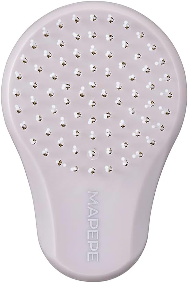 Mapepe Detangling Brush [Pocket Size] Purple Gray MAPEPE image number 4