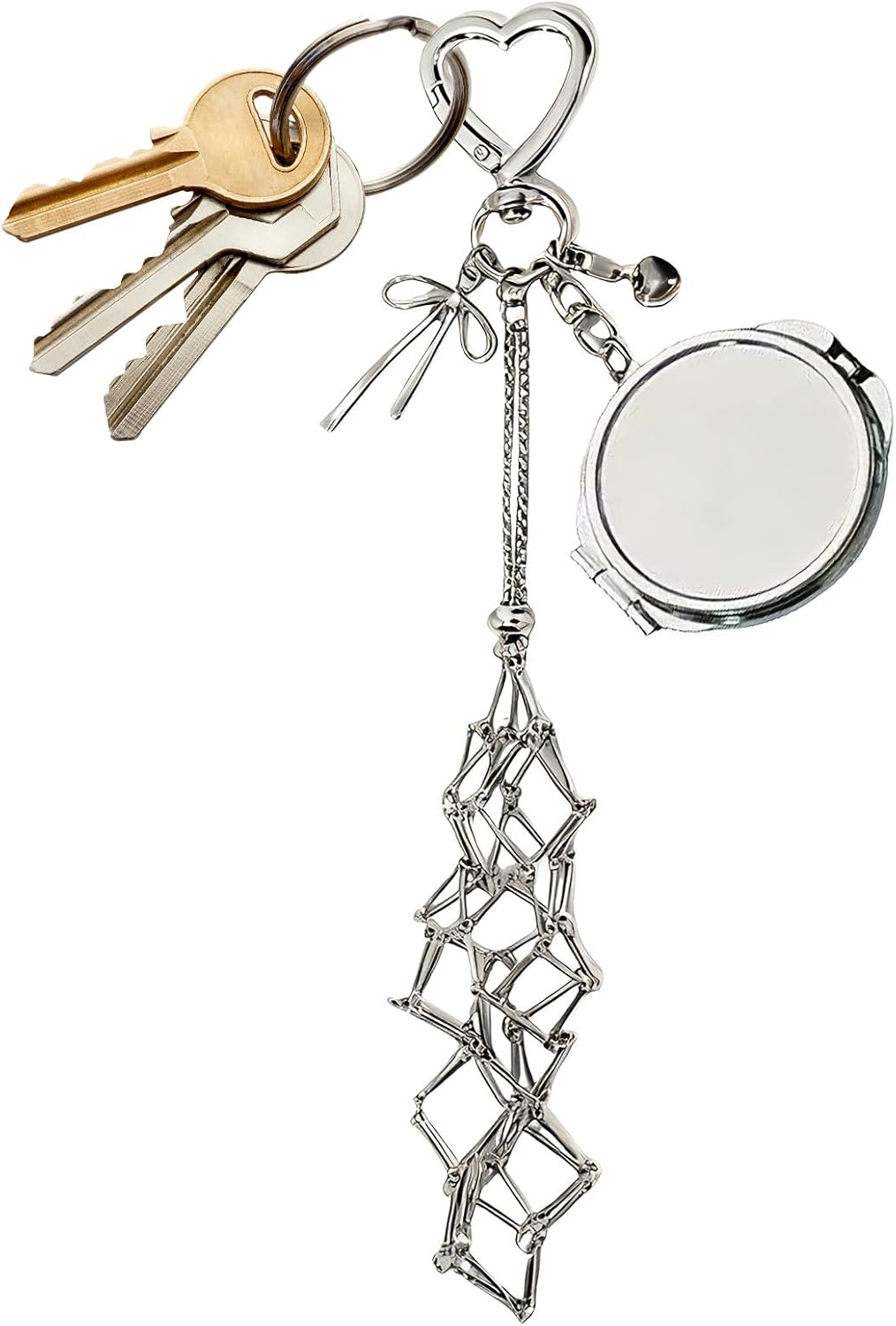 Lip Balm Holder - Portable Cosmetic Organizer, Lipstick Holder Keychain, Travel Makeup Case, Wallet Bag for Girls Women Christmas Stockings Backpack Pocket P