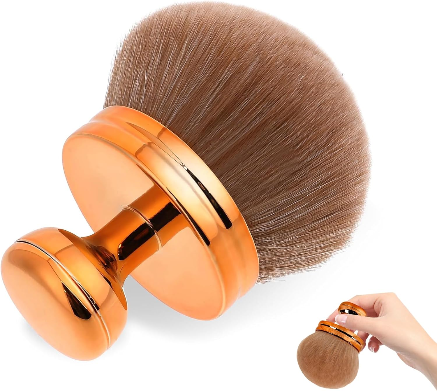 Make up Brush, Beautiful Powder Brush, Large, Body Brush, Powder Brush, Large Makeup Brush for Blush, Body Bronzer Brush, Bronze Blend Powder Brush, Extra Concealer Sun Protection Applicator, Body