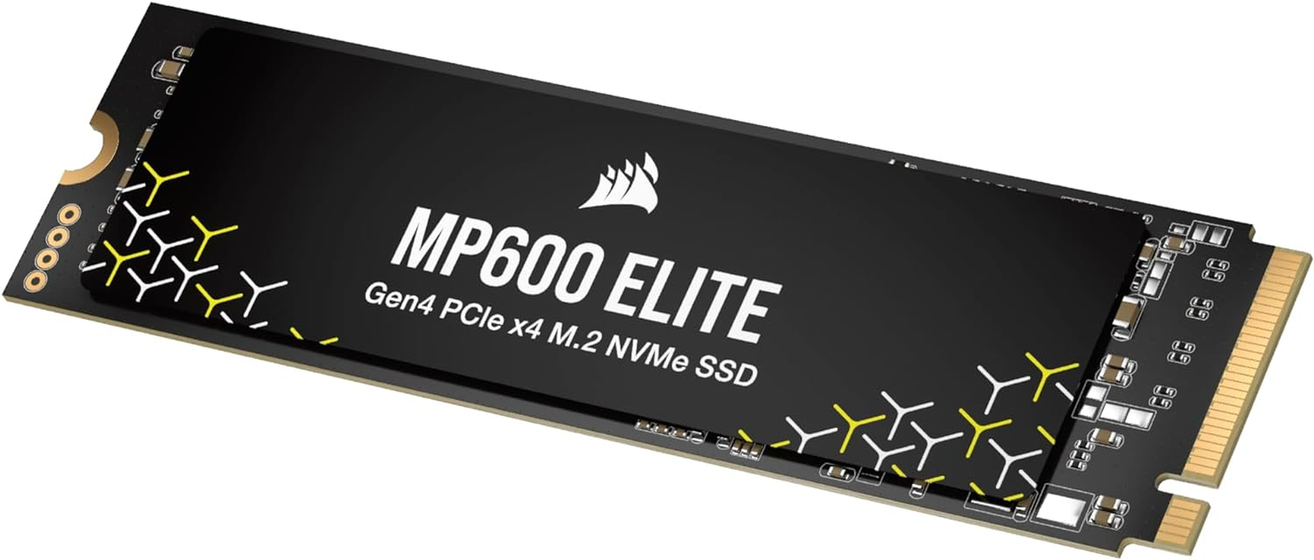 CORSAIR MP600 Elite 1TB M.2 Pcie Gen4 X4 Nvme SSD with Included Heatsink &ndash; M.2 2280 &ndash; up to 7,000Mb/Sec Sequential Read &ndash; High-Density 3D TLC NAND &ndash; Black image number 6