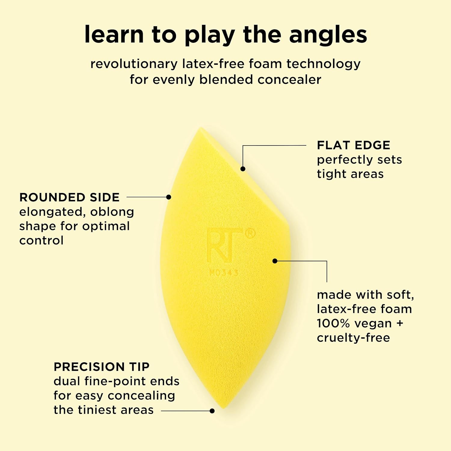 Real Techniques Miracle Complexion Sponge plus Concealer Sponge Duo