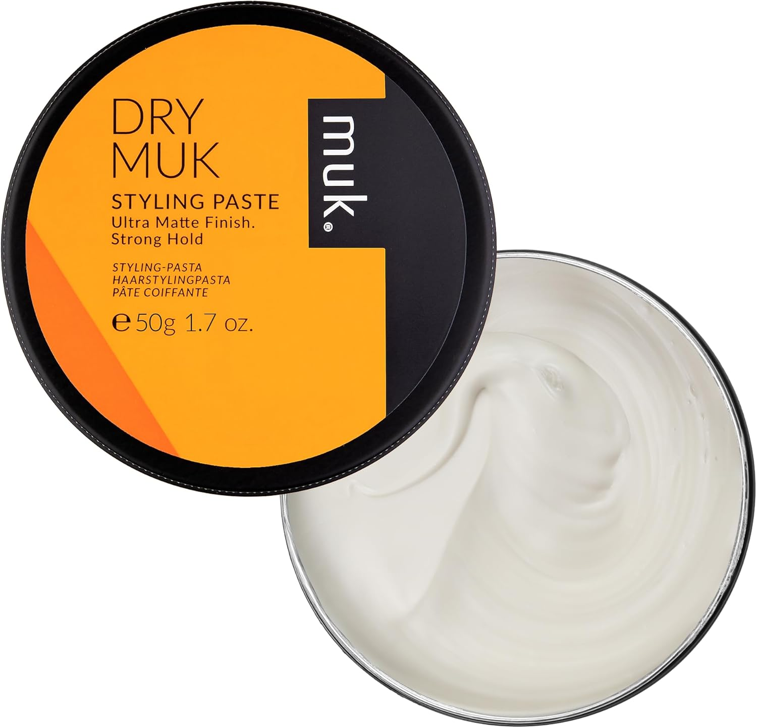 Muk Haircare Dry Strong Hold Styling Paste, 1.76 Ounce image number 6