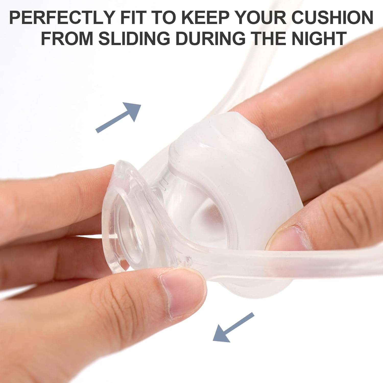 Airsmart 2 Packs Replacement Cushion for Wisp, Nasal Replacement Cushion for Wisp Fabric and Silicone Frame,Great Value Supplies (M) image number 2