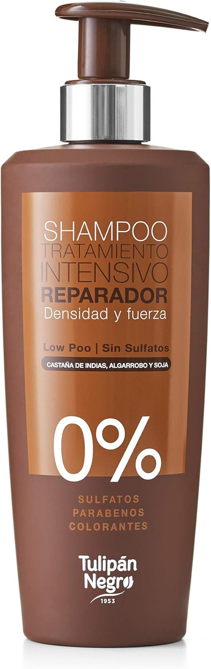 Black Tulip Low Poo Shampoo Intensive Repair No Sulphates Brown Fresh 500 Ml image number 5