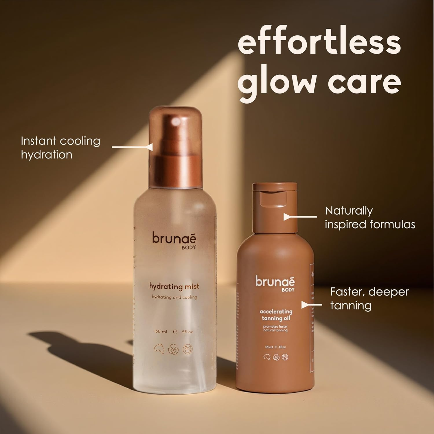 Tan & Hydrate Bundle - Accelerating Tanning Oil & Hydrating Mist for Glowing, Nourished Skin image number 5