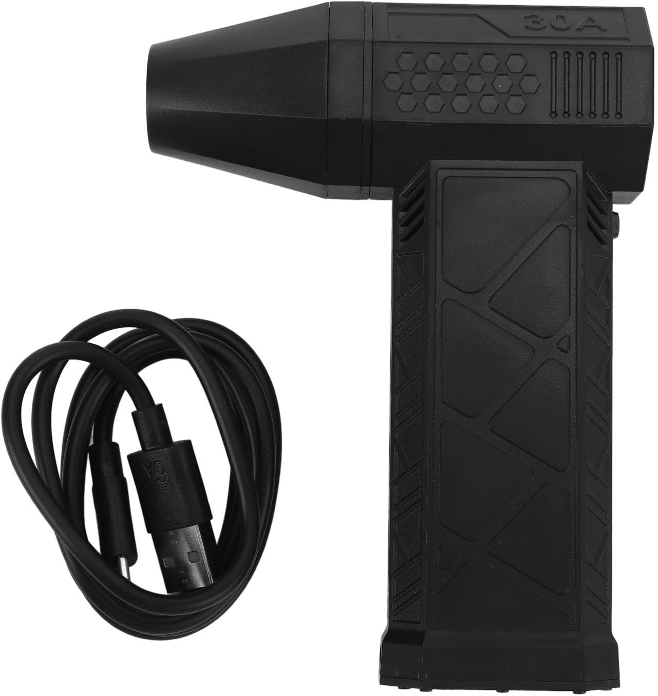 Compressed Air Duste, 130000Rpm Electric Air Duster, Portable Jet Dry Blower, Cordless Vacuum Cleaner for Computer Keyboard Outdoor Car Home (Black) image number 1