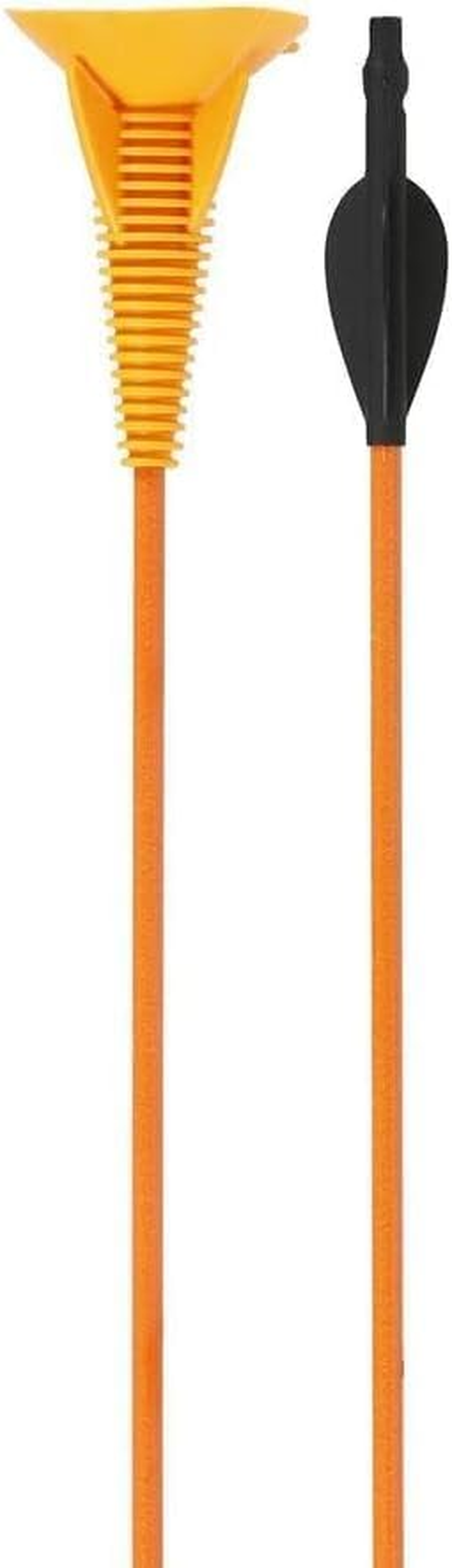Decathlon Suction Cup Archery Arrows 2-Pack - Discosoft 27 Deep Orange image number 1