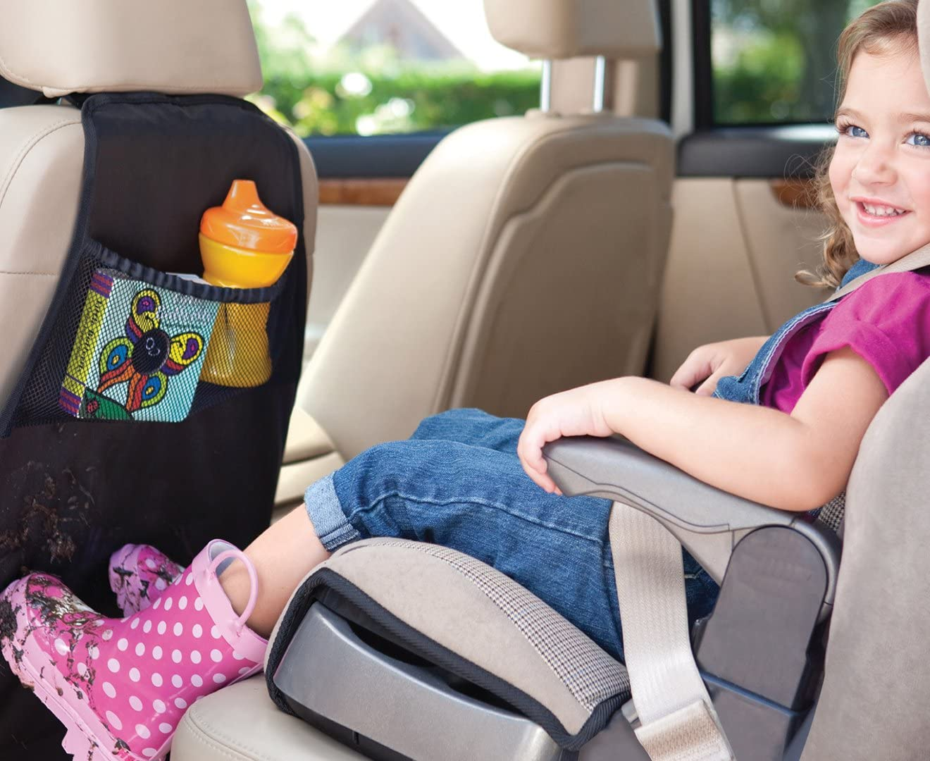 Playette Car Organiser, Black All-In-One Car Storage Solution image number 2