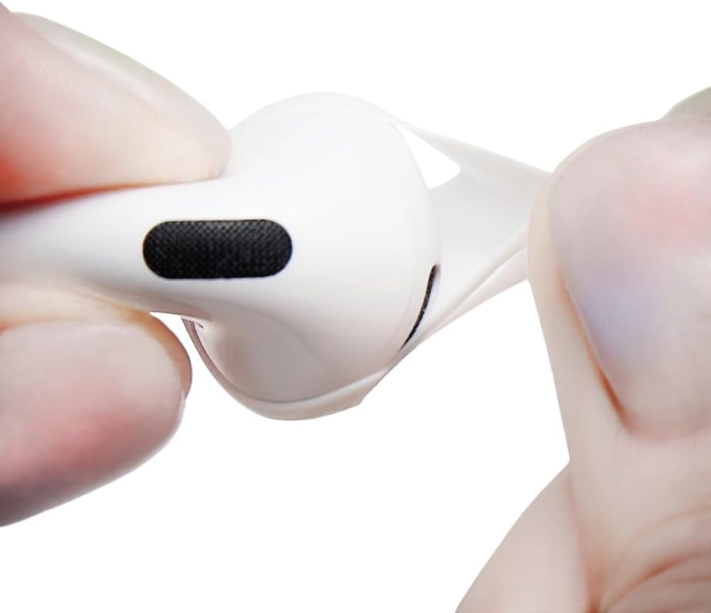 AZLA Sednaearfit for Airpods 4 &ndash; Anti-Slip Silicone Covers for Airpods 4 &ndash; Ear Hook Alternative Grip Skins with Fibonacci Texture &ndash; Secure Fit & Case Compatible (3 Pairs) (Slim) image number 3