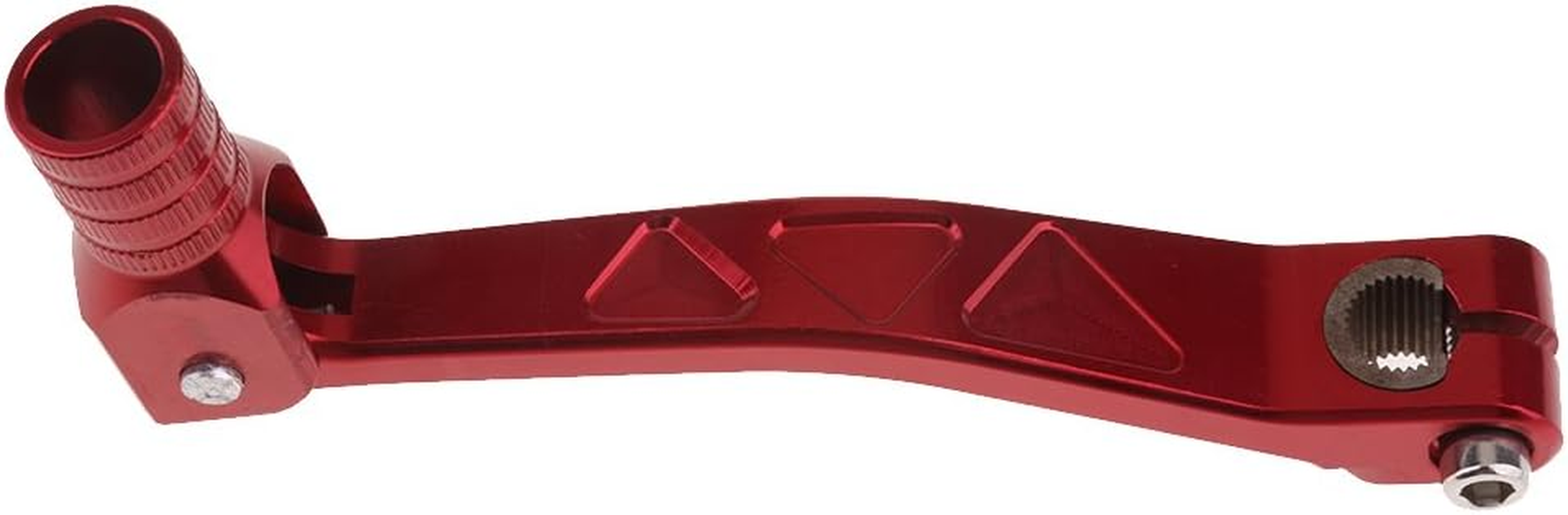 Gear Lever, Universal Motorcycle Folding Er Handle for TTR50 50Cc 70Cc 90Cc 110Cc 125Cc Quad Dirt Bike ATV Buggy, Red image number 3