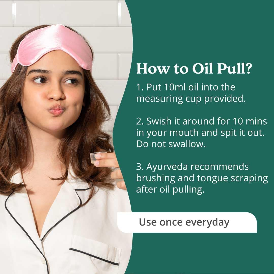 Better Alt Oil Pulling with Tongue Scrapper - Peppermint Flavor 237 Ml image number 1