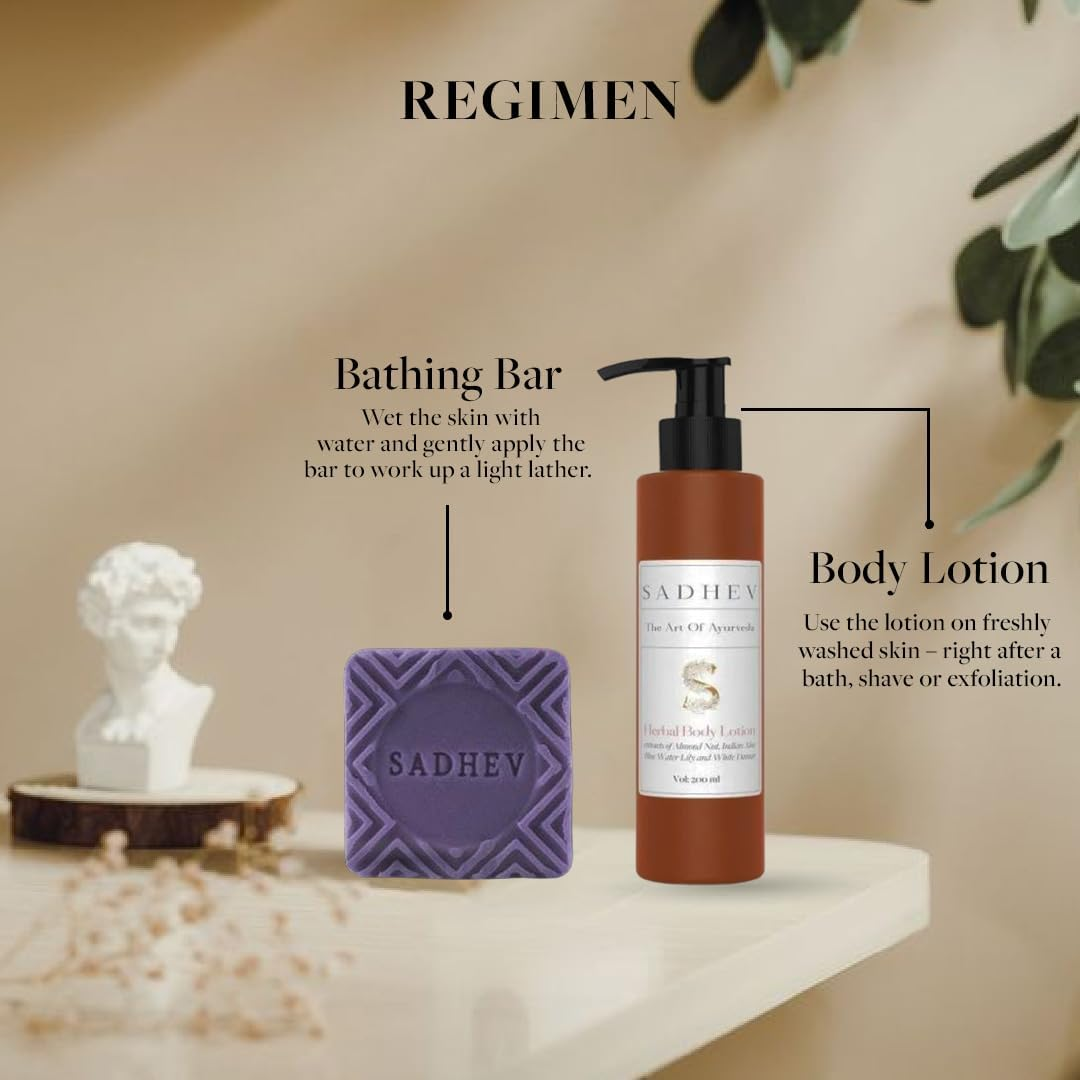 Sadhev - Depigmentation Bathing Bar - Sandal & Saffron image number 4