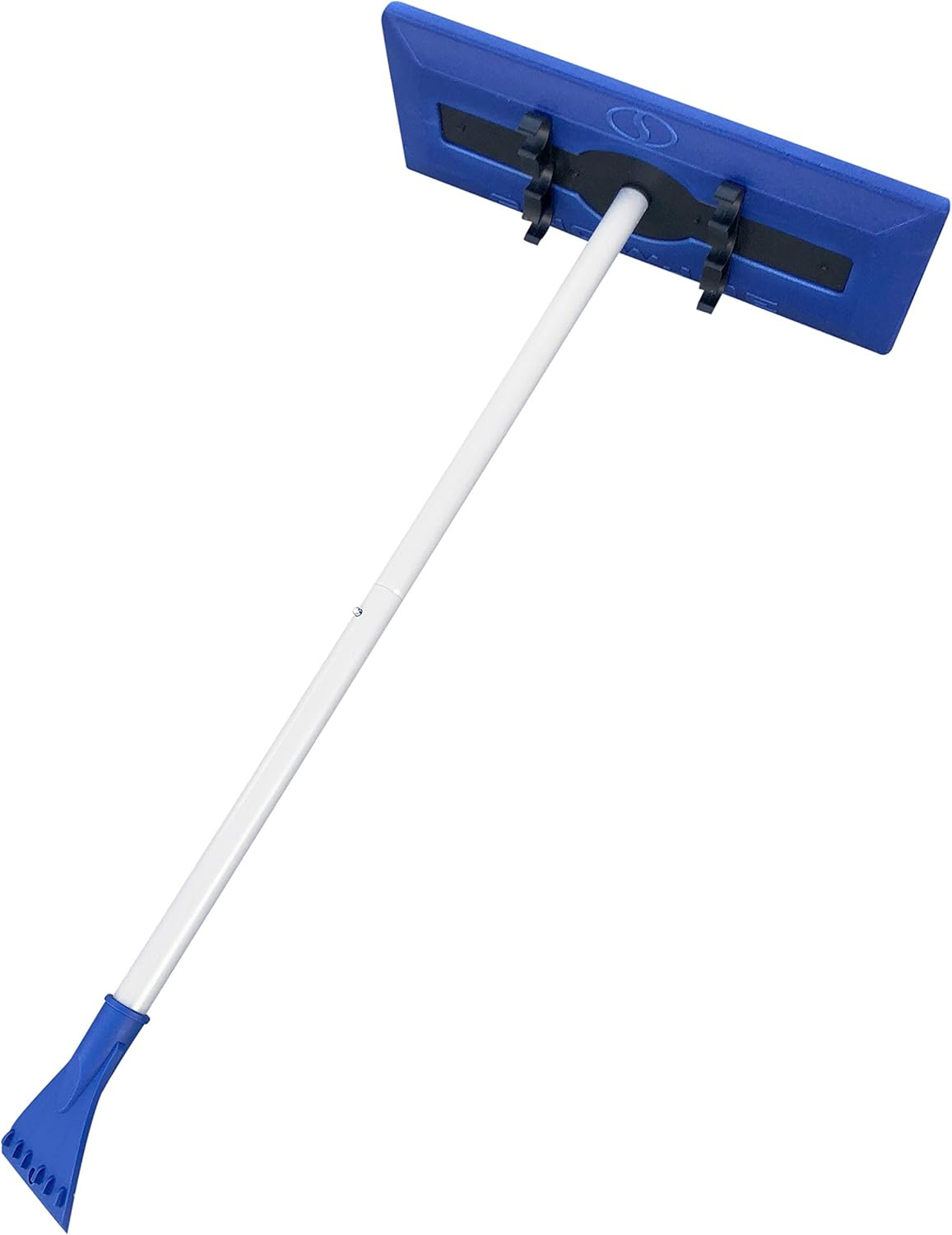 Snow Joe SJBLZD-AZ 2-In-1 Snow Broom with 18-Inch Foam Head + Large Ice Scraper, Blue image number 6