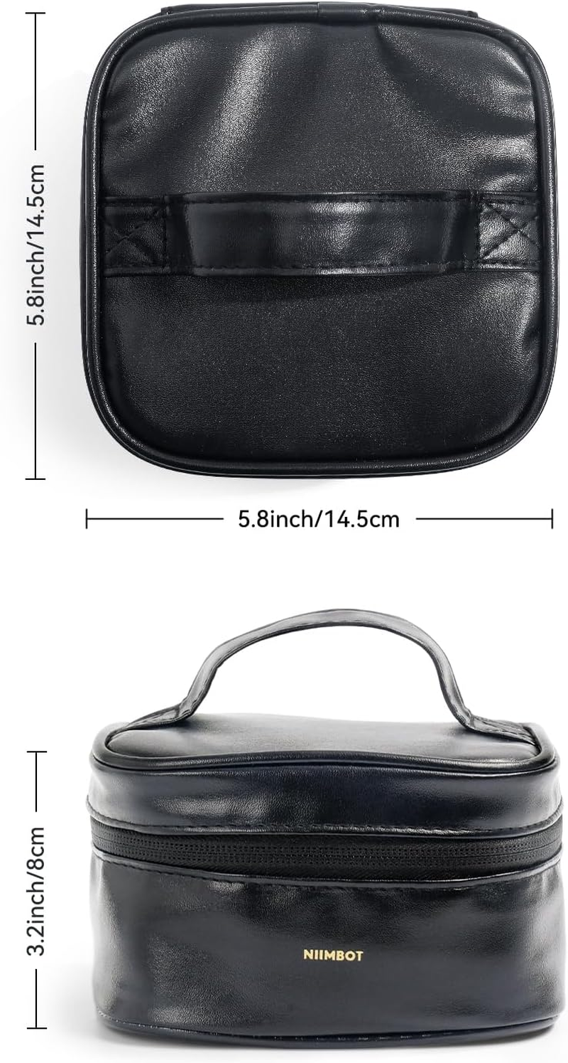 NIIMBOT Case Compatible with B1/B21/B3S Label Maker, Portable Carrying Bag Holder for Printer, Refill Labels, USB Cables (Case Only-Black) image number 2