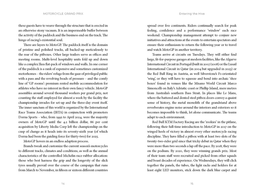 Motorcycle Grand Prix: Insider Stories from World Championship Racing