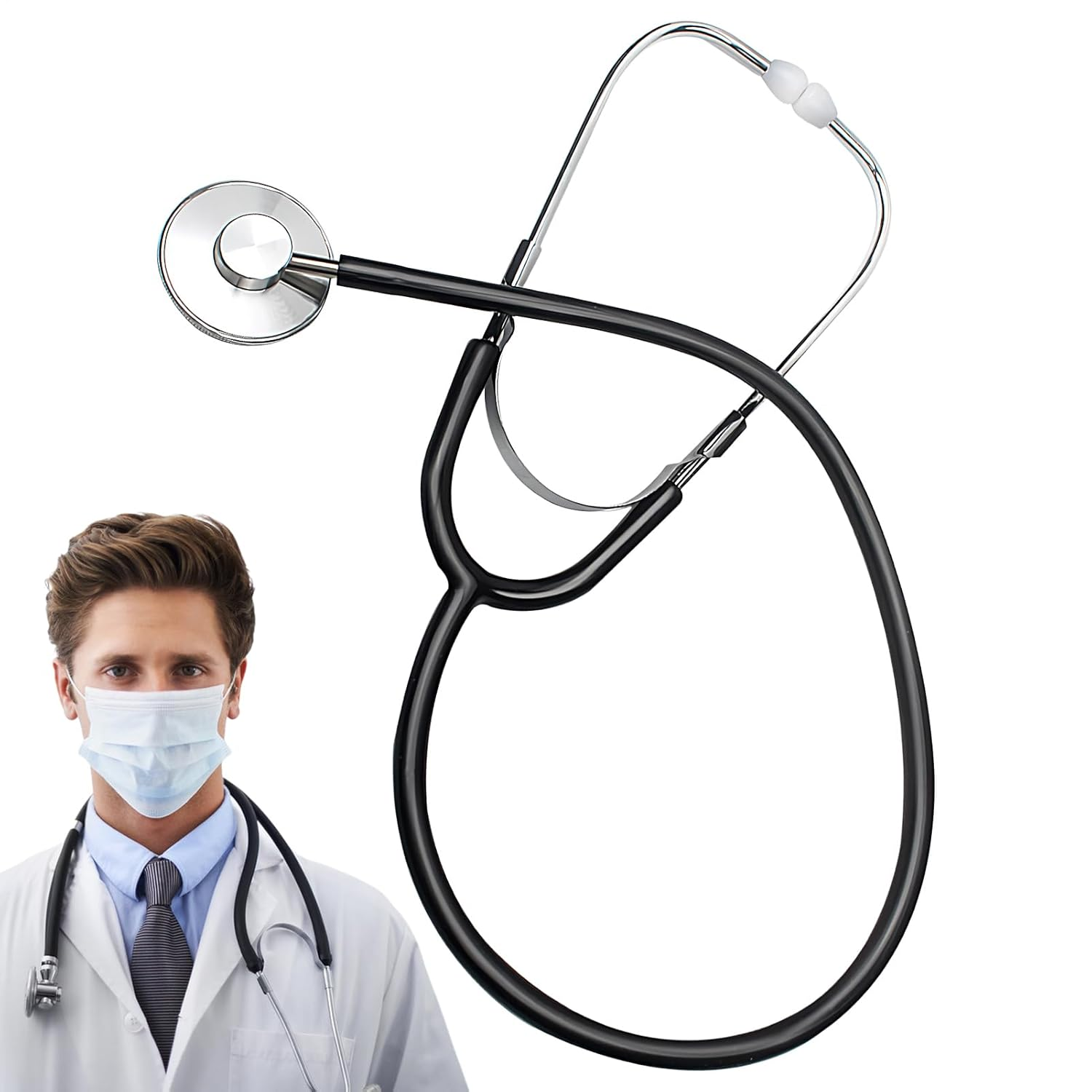 Nurse'S Stethoscope | Stethoscope for Nurse - High-Precision Sound Instruments for Students Adult Doctors Home Health image number 5