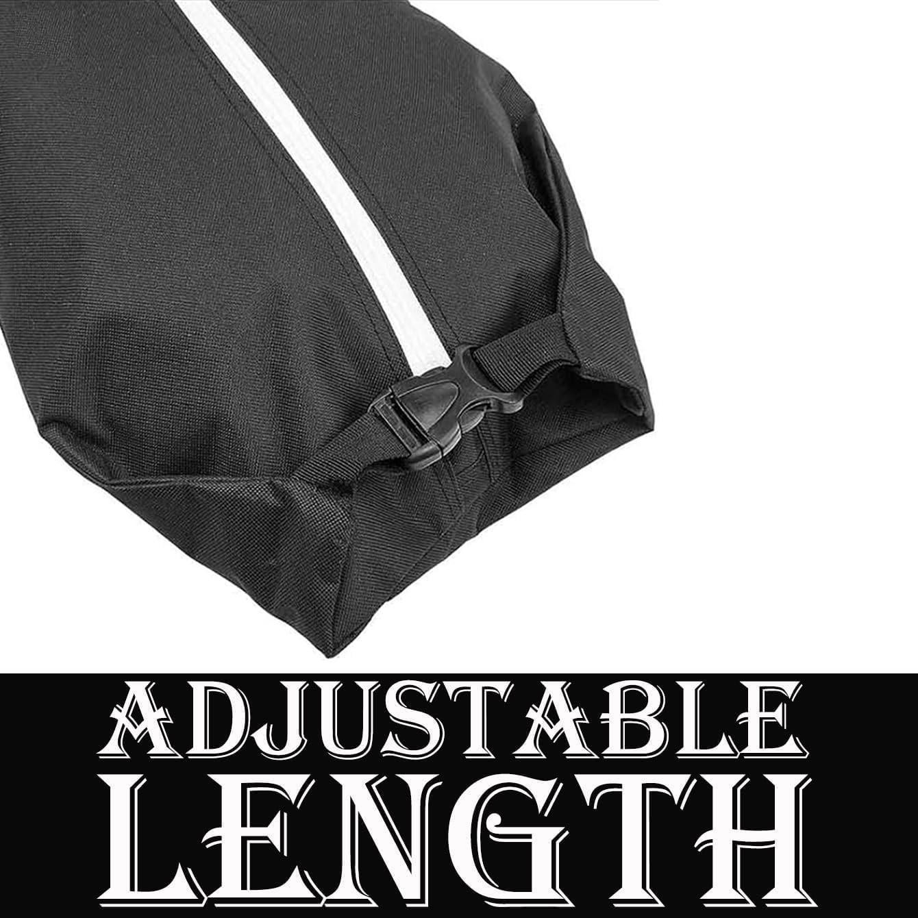 MOPHOEXII Ski and Boot Bag Combo for Air Travel Unpadded | Store Transport Skis up to 80 Inch and Boots up to Size 13 | Boots, Clothes and Accessories- for Men, Women and Youth image number 3