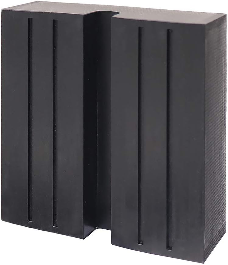Jack Rubber Pad,Car Black Anti-Slip Rail Adapter Support Block Heavy Duty for Car Lift (4 Pack, 5#) image number 3
