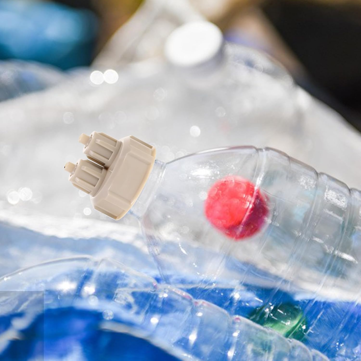 Alipis Diy Co2 Bottle Cap for Aquarium Plants Quick Twist Air Bottle Cap Accessory Easy Install Co2 Diffuser System for Fish Tank 4 Pack image number 6