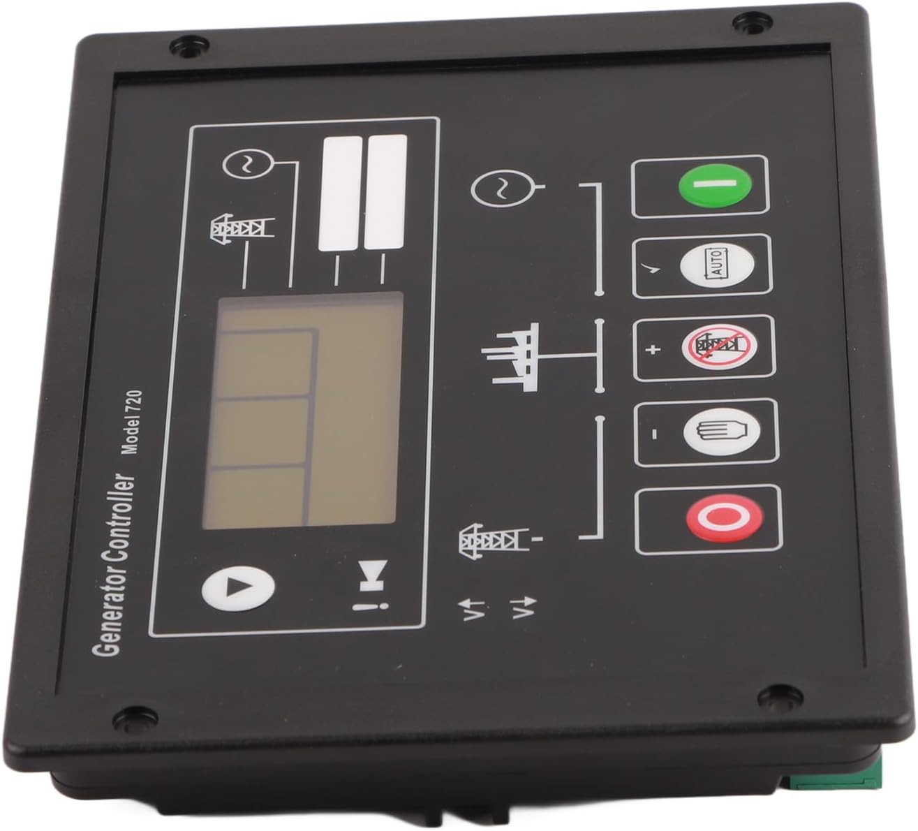 RIZGHWOY DSE720 Automatic Starting Generator Control Panel with Digital and Analog Inputs, Simple PC Configuration, Ideal for Remote Start, for Industrial Applications image number 3