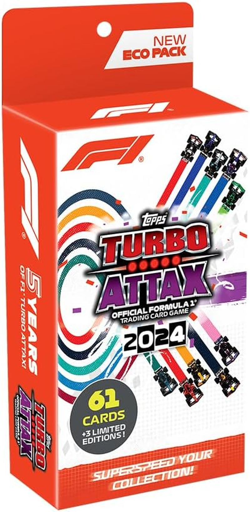 F1 Turbo Attax 2024 Trading and Collectible Card Game Eco Pack image number 4