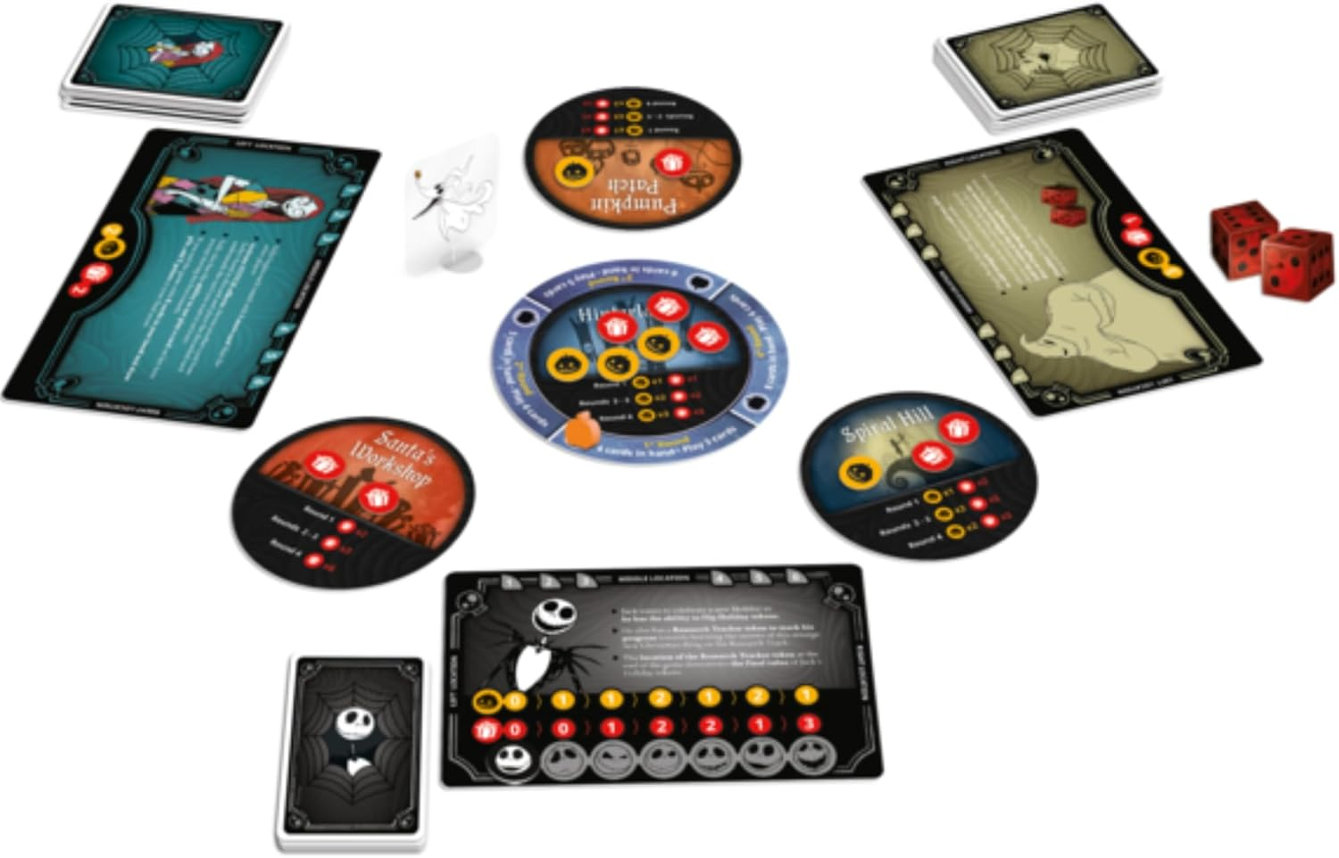 Mixlore | the Nightmare before Christmas - Take over the Holidays | Card Game | Ages 10+ | 2-6 Players | 30-45 Minutes Playing Time