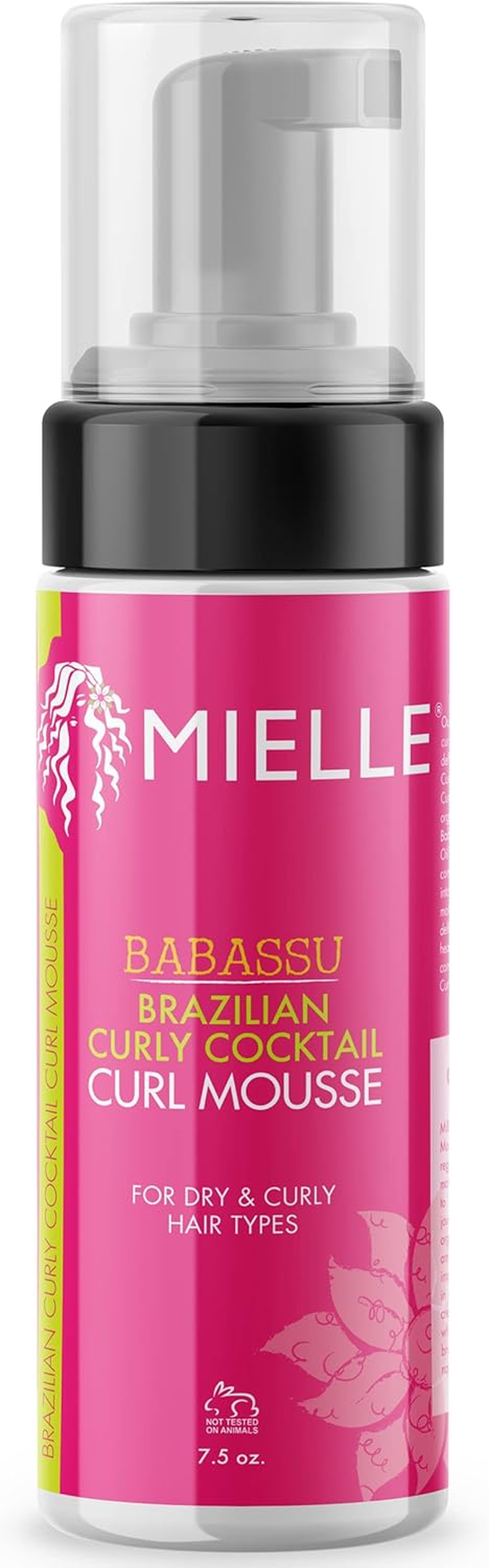 Mielle Babassu Brazilian Curly Cocktail Curl Mousse 220Ml Pump image number 5