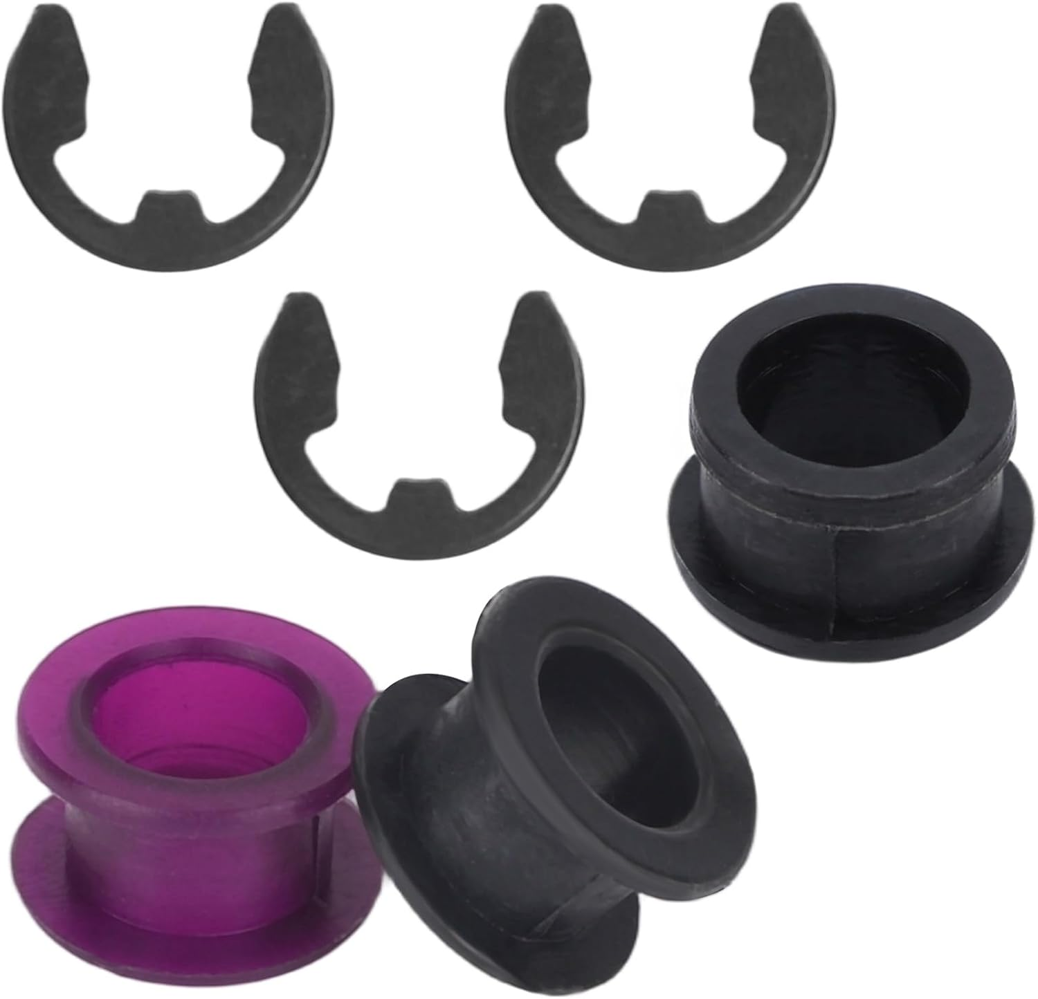 3Pcs Shift Cable Bushing Repair Kit, Transmission Shift Linkage Bushing Repair Tool Kit with Clips Compatible with OEM# 33835-08010 33820-02370 image number 6