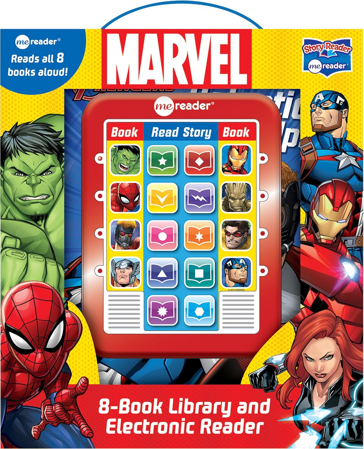 Marvel: Me Reader 8-Book Library and Electronic Reader Sound Book Set image number 4