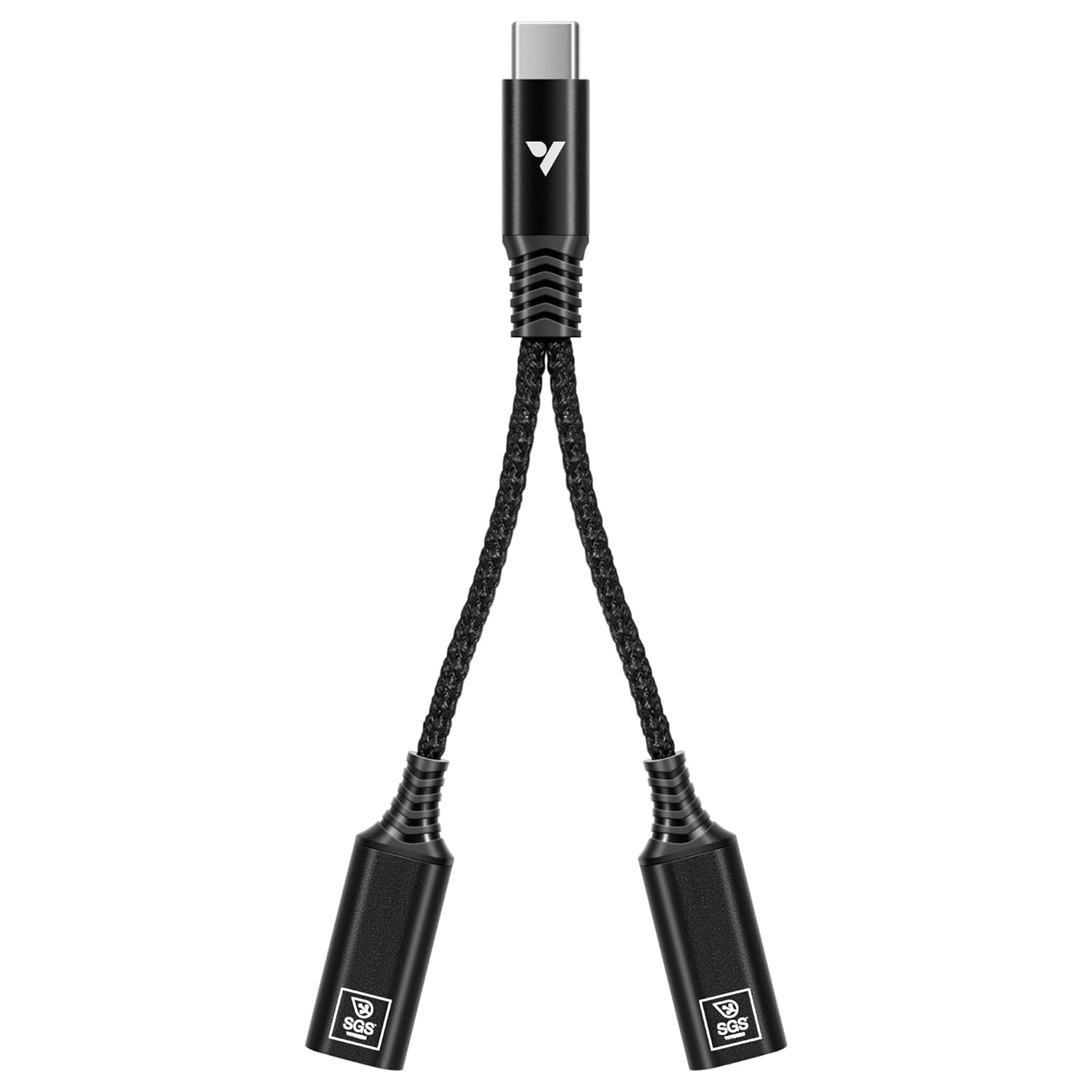 VIVOSUN USB-C Splitter with 1 Male to 2 Female, 2-In-1 Type C Splitter, Daisy-Chain Adapter Dongle for Growhub Controller E42A image number 6