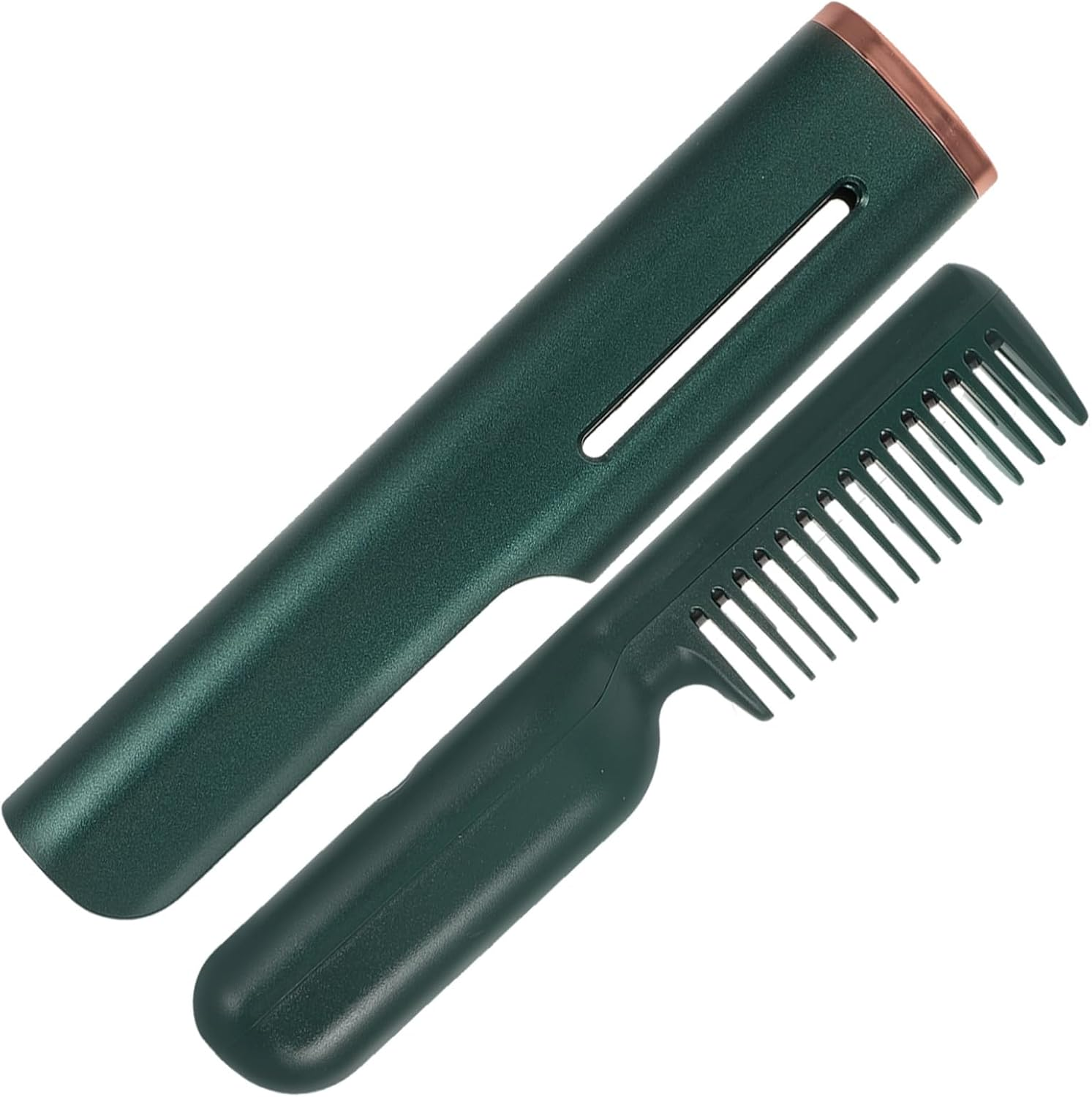 Healvian Electric Heating Comb Straight Hair Brush Ceramic Dry Wet Hair Styling Tool Portable