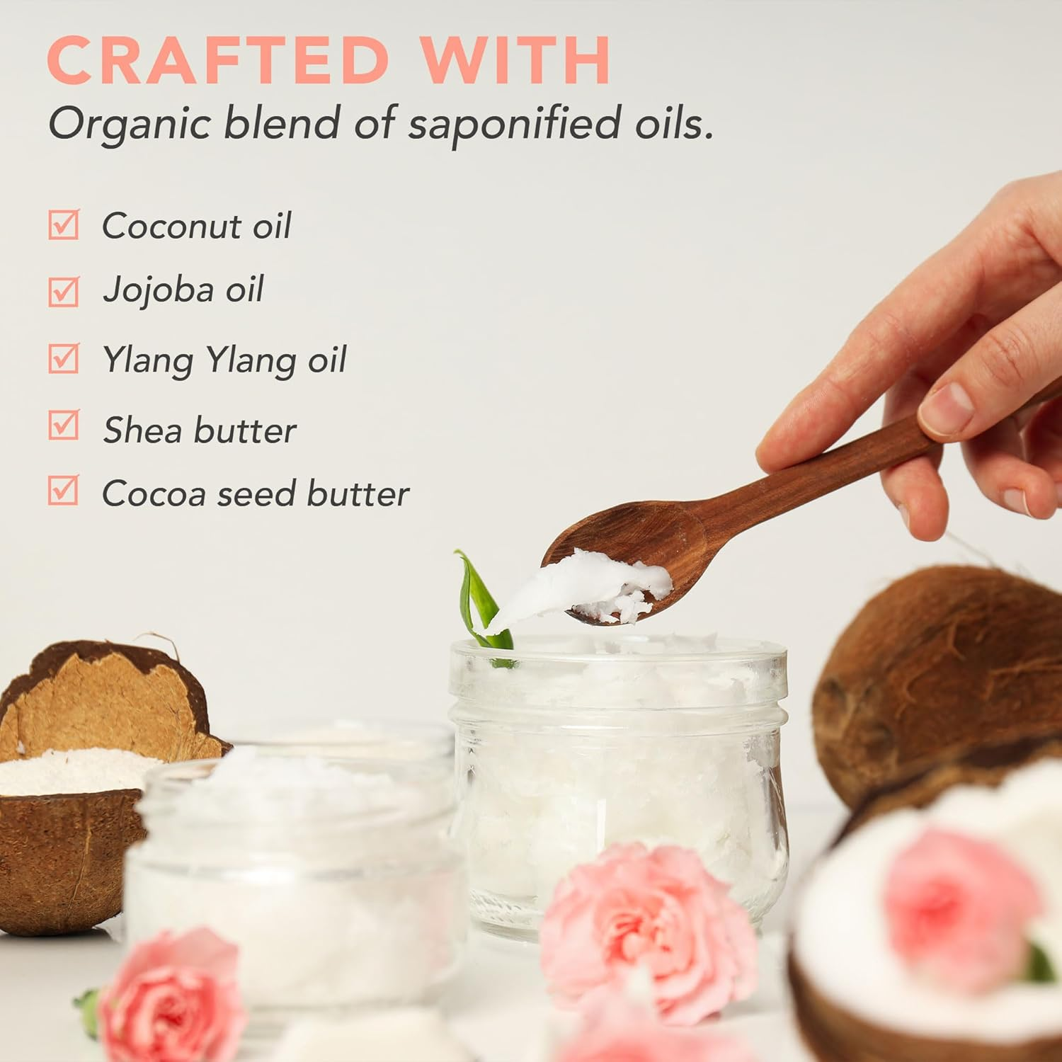 Beauty by Earth Organic Face Wash Bar Soap, Shea Butter Soap, Natural Soap, Organic Soap Bar, Soap for Face, Foamy Lathering Vegan Soap Works as Shaving Cream, Organic Soap with Shea Butter (1 Pack) image number 3