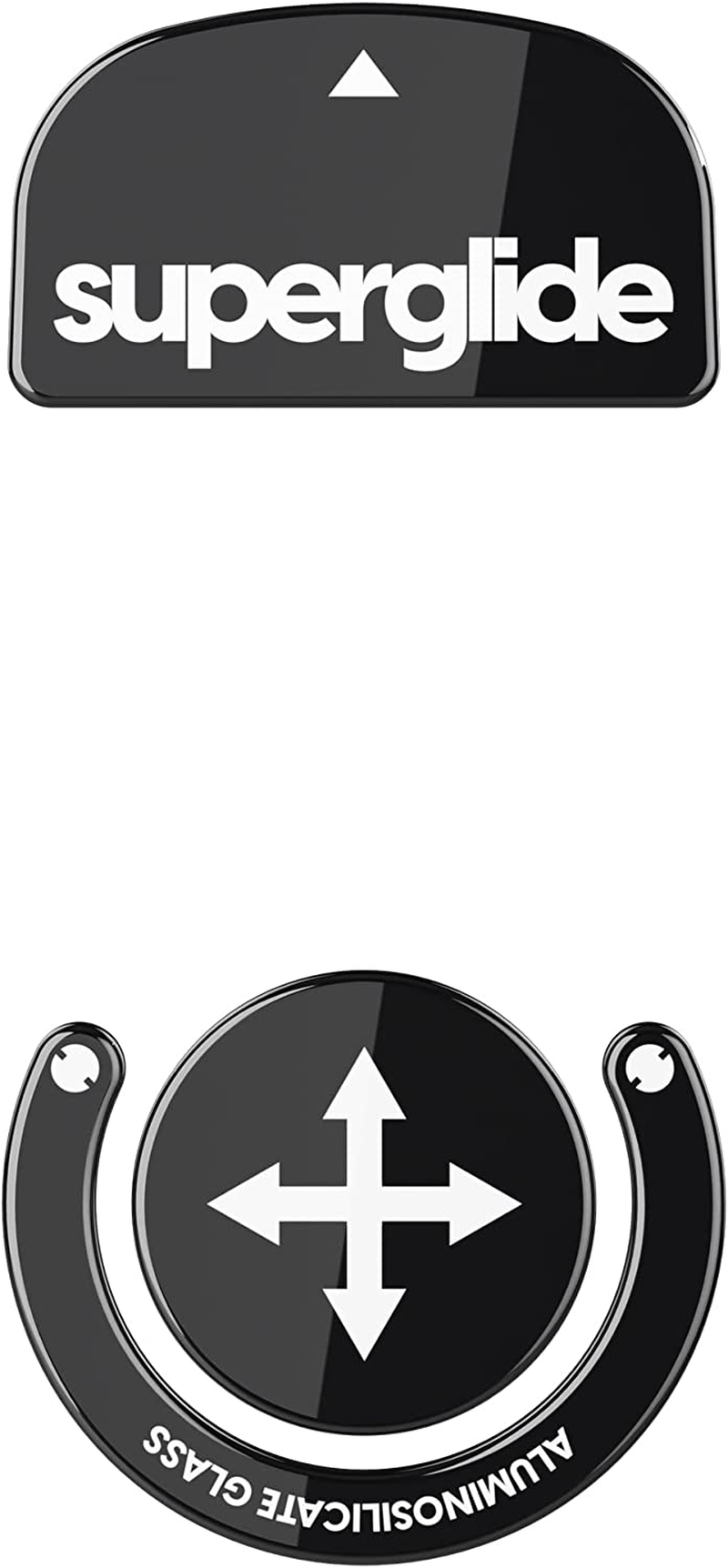 Superglide - Fastest and Smoothest Mouse Feet / Skates Made with Ultra Strong Flawless Glass Super Fast Smooth and Durable Sole