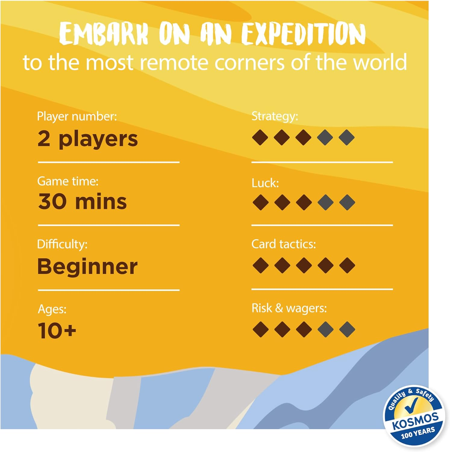 Lost Cities Card Game image number 4