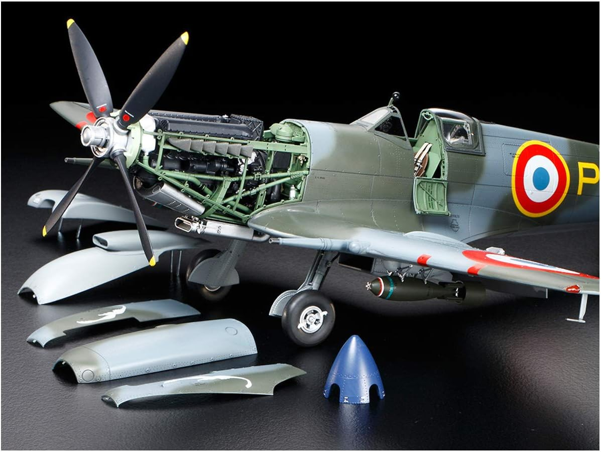 Tamiya 1:32 Scale Supermarine Spitfire MK.IXC Aircraft Model Kit image number 3