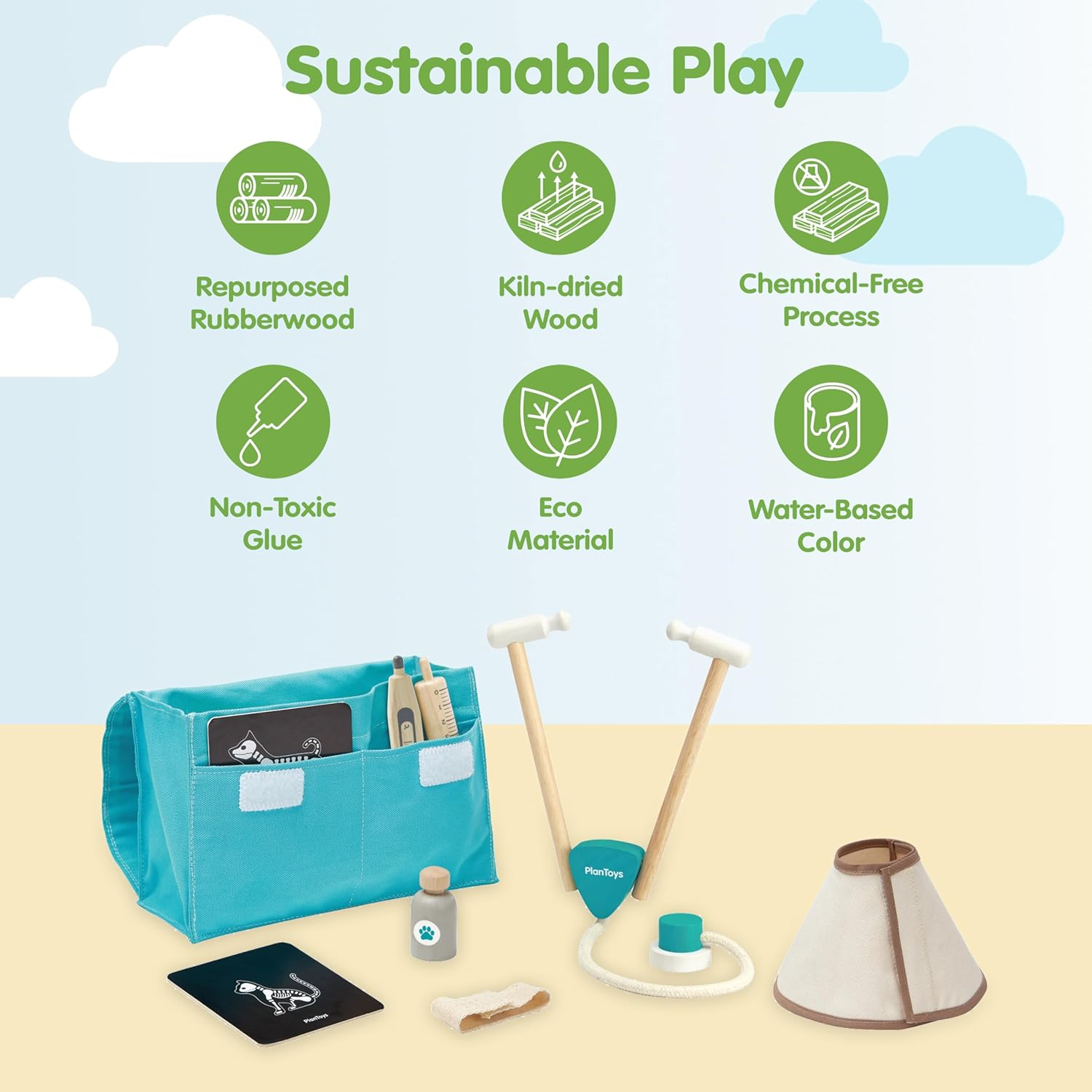 Plantoys - Vet Set - Black image number 2