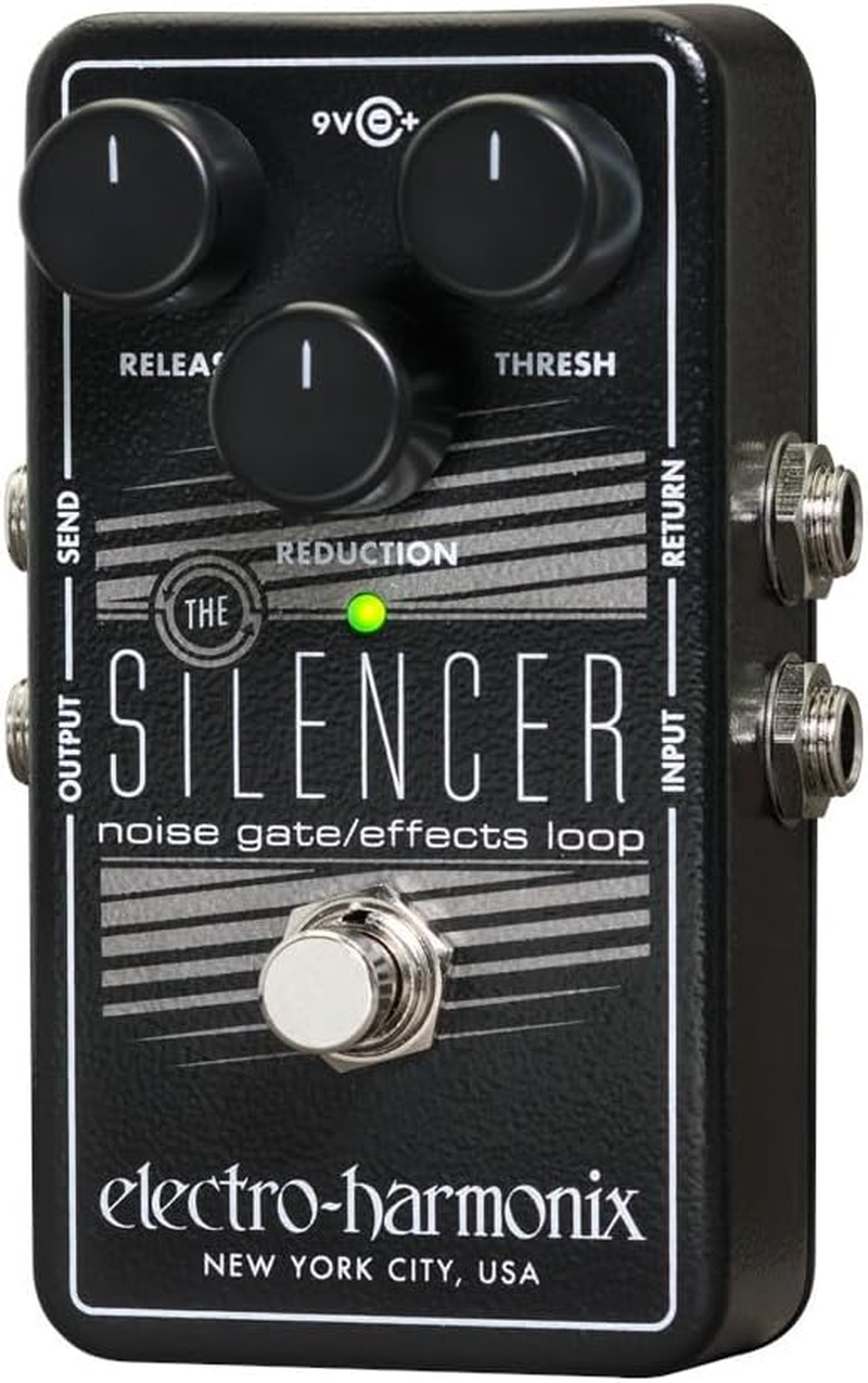 Electro-Harmonix the Silencer Guitar Noise Gate Pedal with Effects Loop