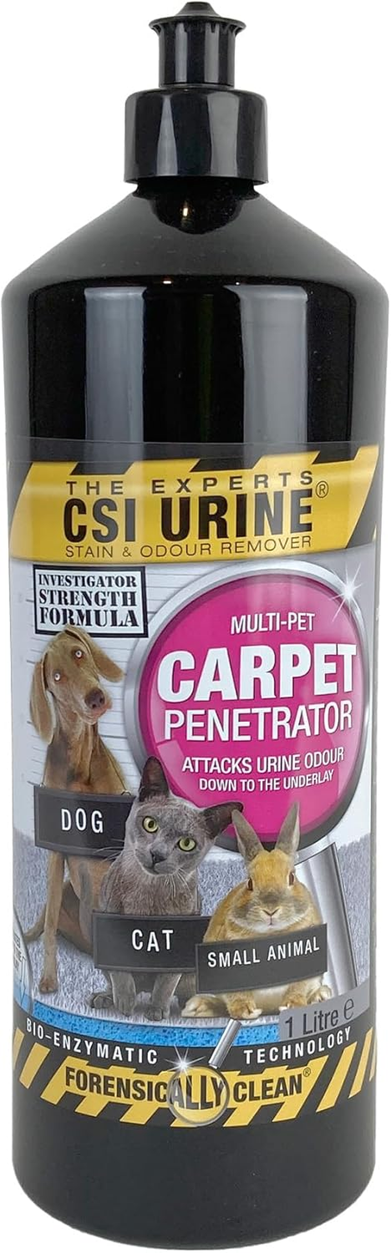 Multi-Pet Carpet Penetrator, 1 Liter - Bio-Active Enzyme Formula, Deep Stain & Odour Removal, Safe for Pets & Humans, Long-Lasting Effect image number 3