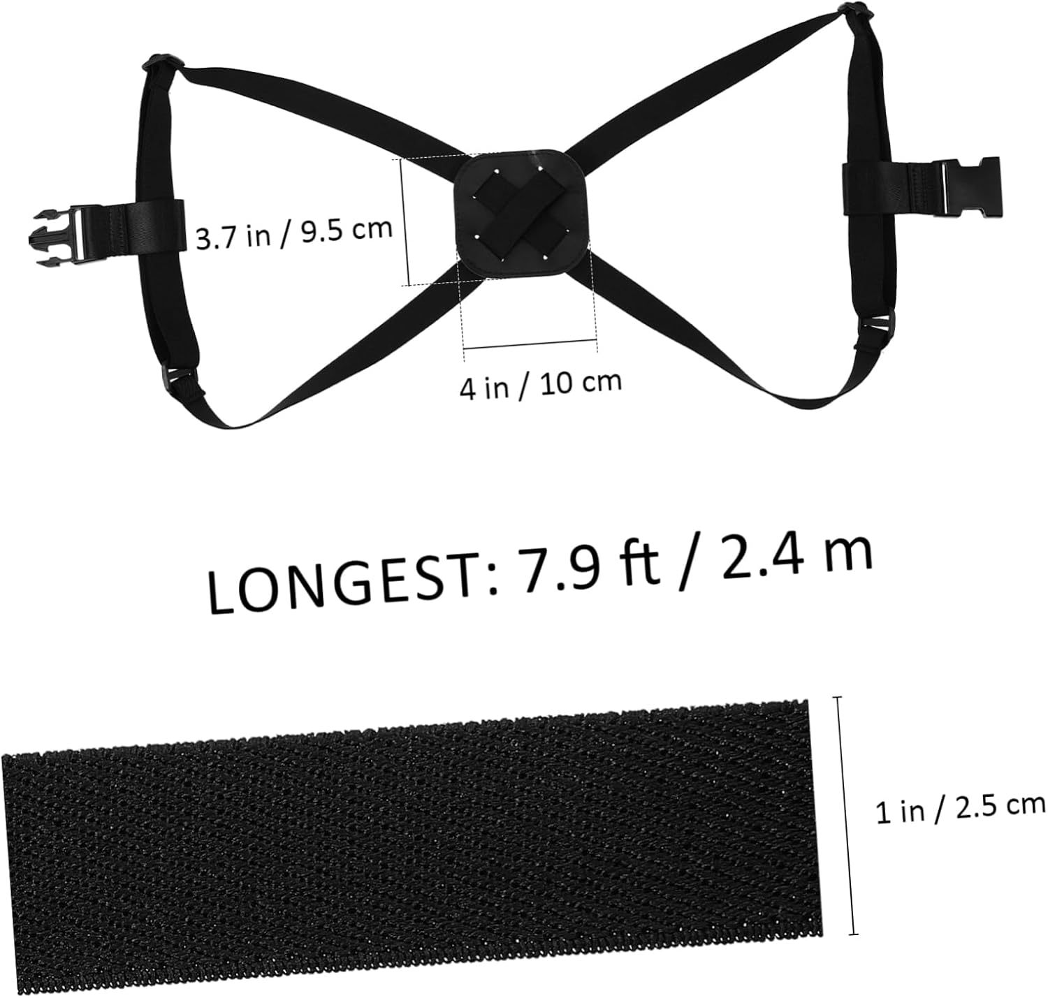 FOMIYES Travel Suitcase Strap Luggage Fixing Straps for Suitcases Secure Fastening Adjustable image number 3