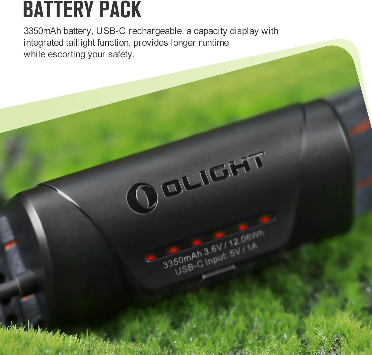 Olight Array 2 Pro LED High Performance Headlamp Rechargeable Max 1500 Lumens Smart Motion Sensor Function Headlight IPX4 Waterproof (Orange)