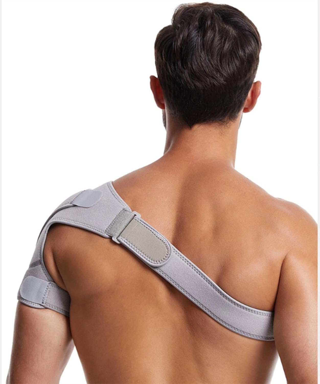 Sport Shoulder Brace Support, Shoulder Brace Adjustable Rotator Cuff Support,Breathableneoprene Compression Sleeve Wrap,Shoulder Brace for Men Women image number 2